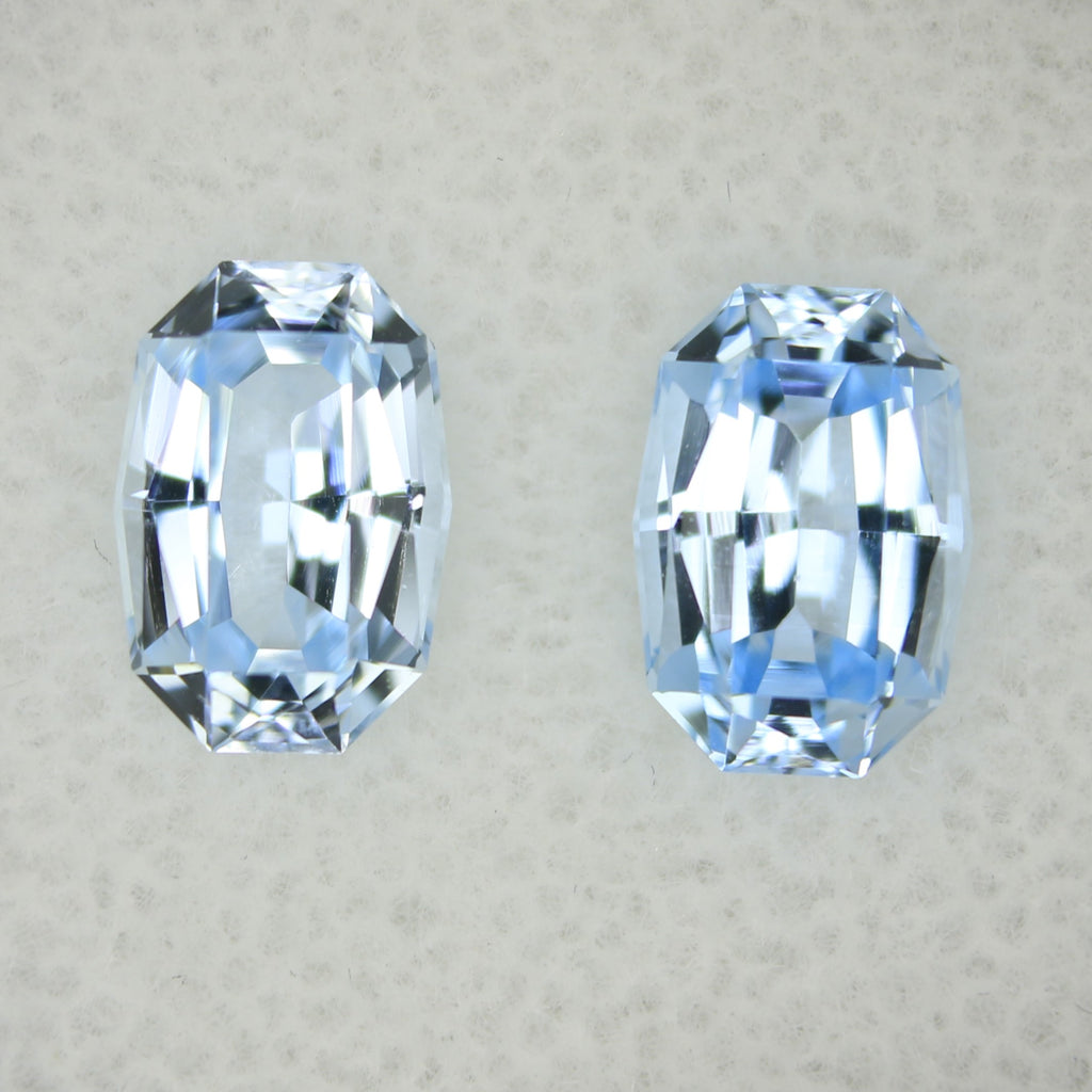 3.18ct Topaz Sky blue Pair - alternate view 2
