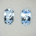 3.18ct Topaz Sky blue Pair