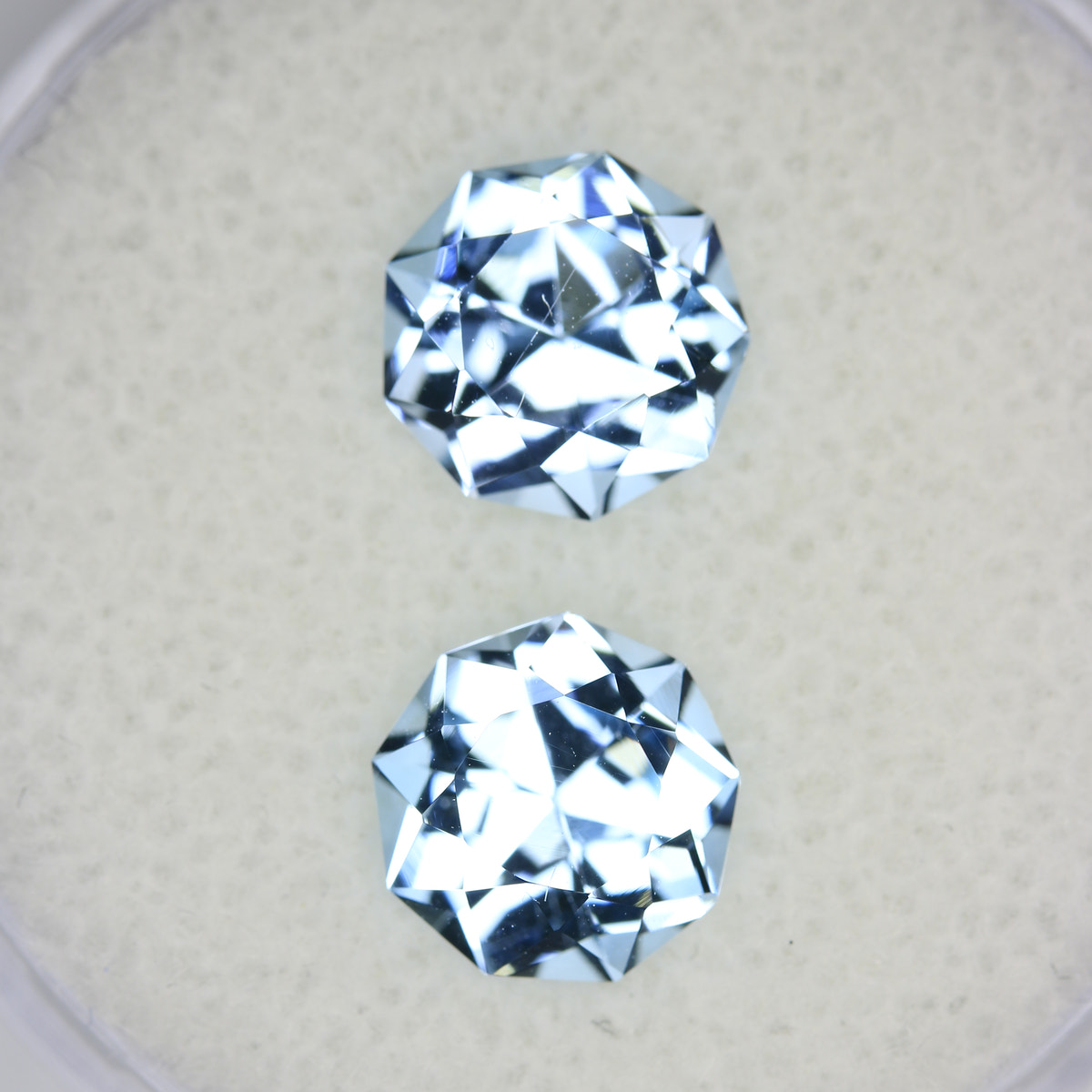 3.34ct Topaz Sky Blue Pair