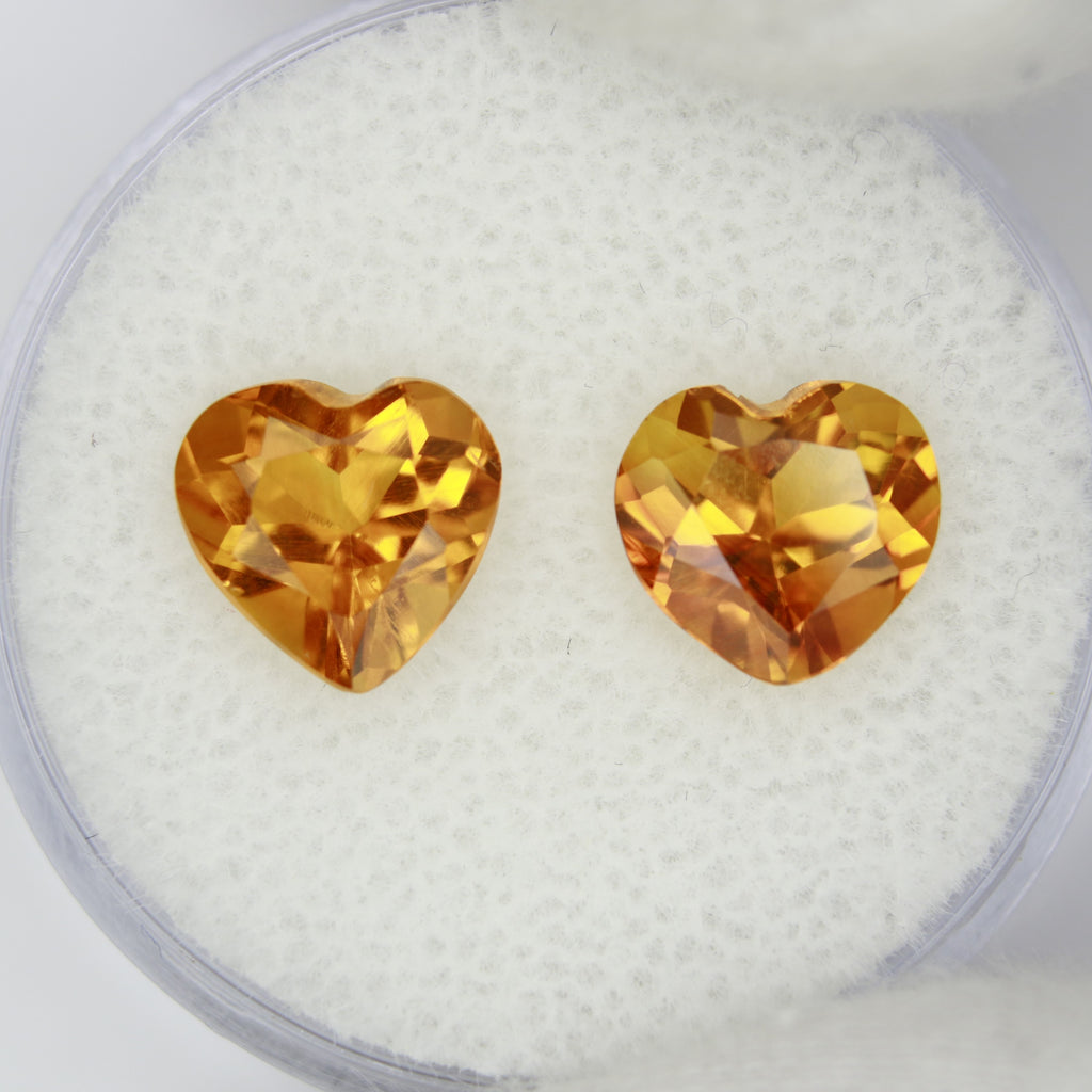 3.4ct Citrine Pair - alternate view 3