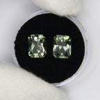 3.54ct Prasiolite Pair - alternate view 2