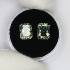 3.54ct Prasiolite Pair