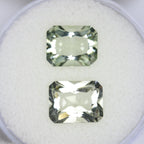 3.65ct Prasiolite Pair - alternate view 2