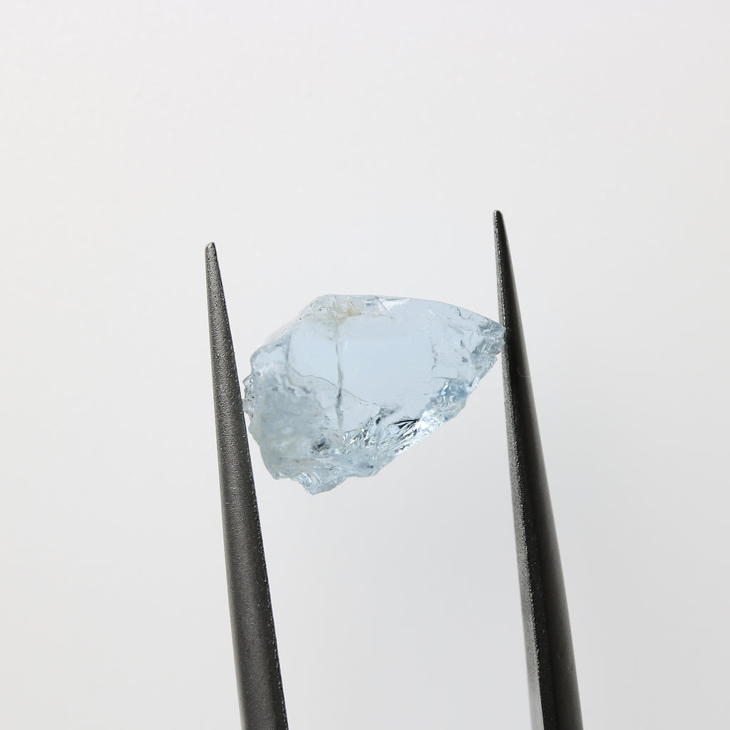 3.76ct Aquamarine Facet Rough - alternate view 2