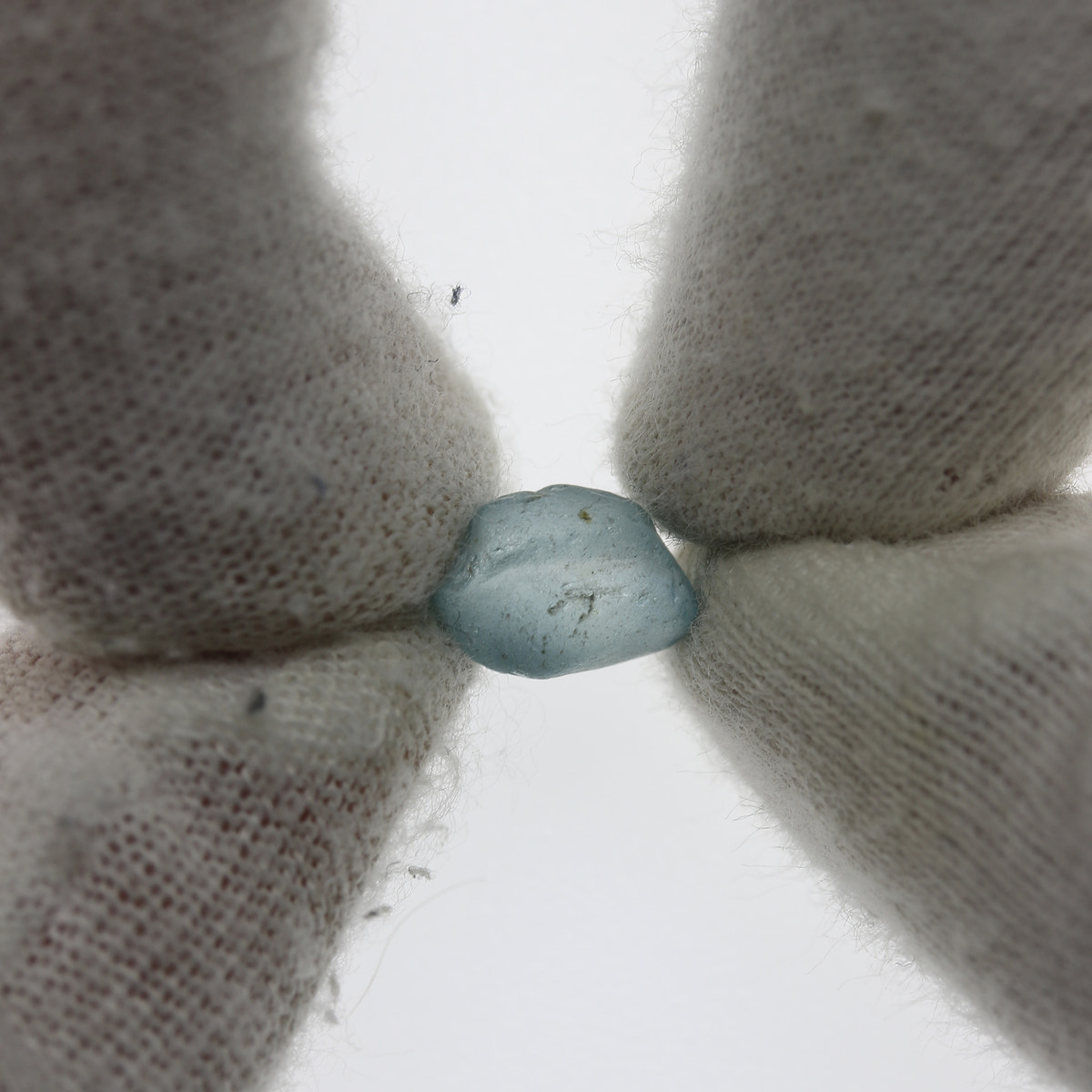 3.82ct Blue Zircon Facet Rough