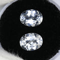 3.86ct Topaz White Pair
