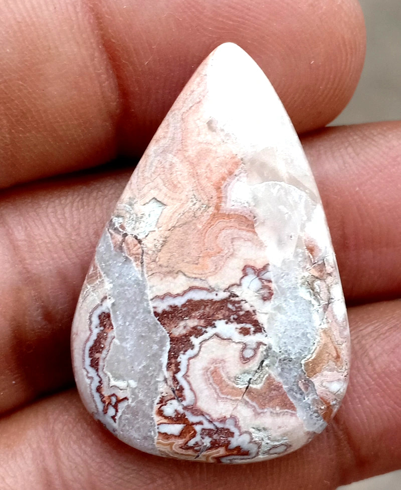 30ct Rosetta Jasper - alternate view 3