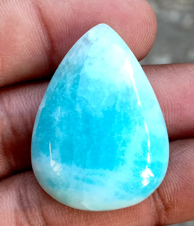 32ct Larimar Cabochon - alternate view 3