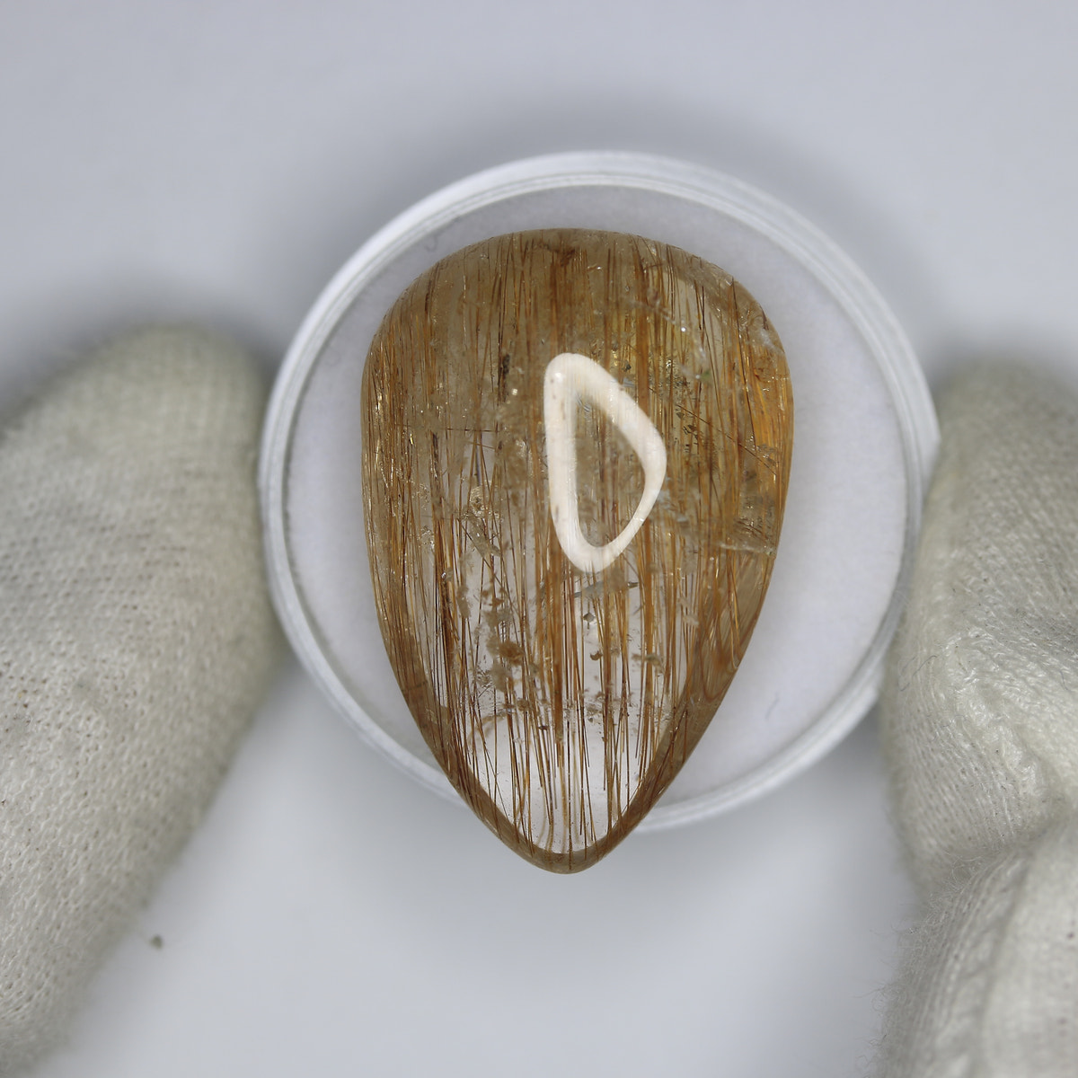 33.1ct Titanium Rutile Quartz