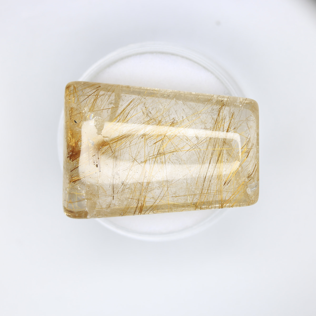 34.5ct Titanium Rutile Quartz