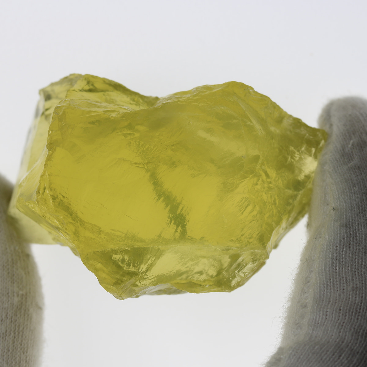 342ct Lemon Citrine Facet Rough