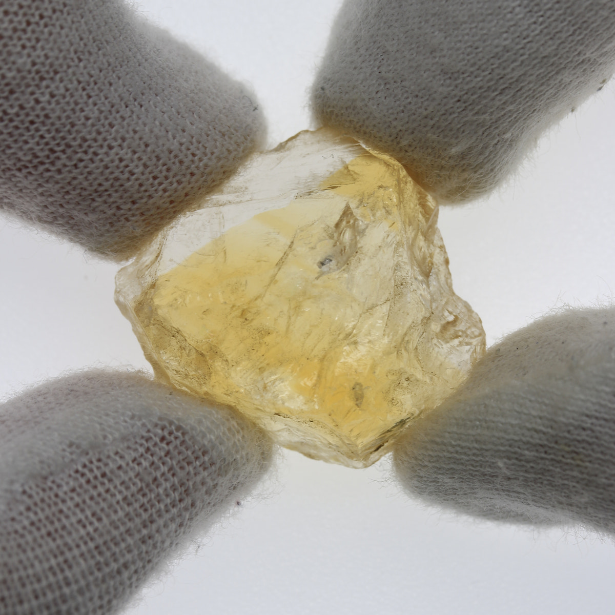 37.35ct Citrine Facet Rough - alternate view 2