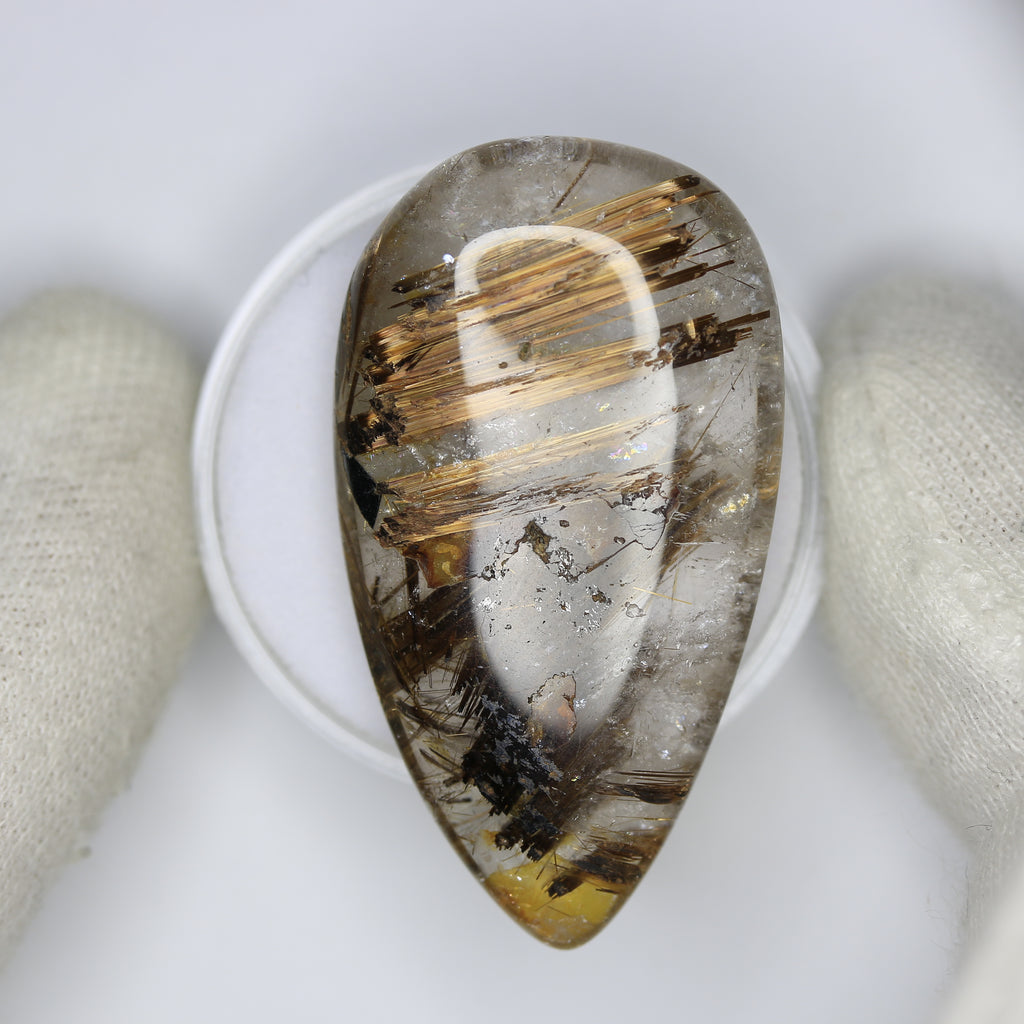 39.1ct Titanium Rutile Quartz