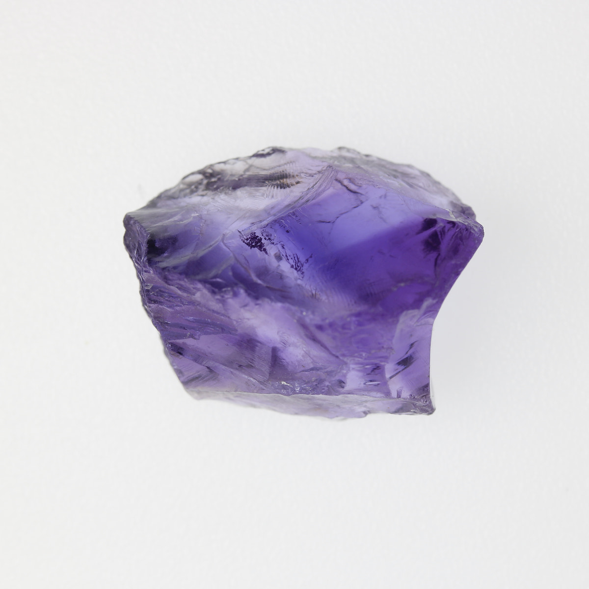 39ct Amethyst Facet Rough - alternate view 3