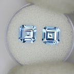 4.02ct Topaz Sky blue Pair - alternate view 3