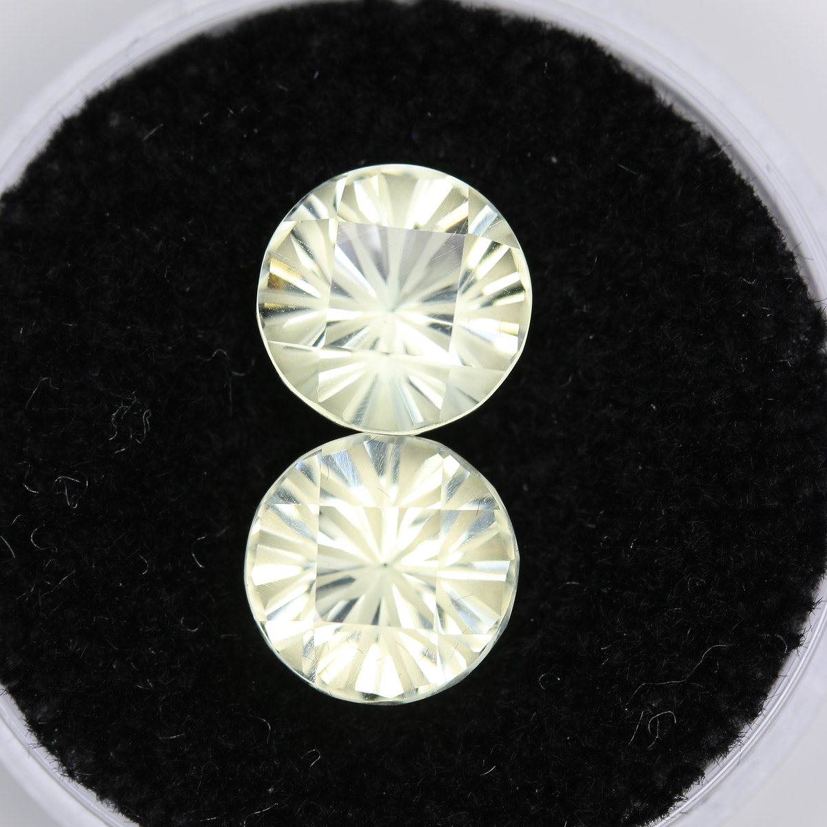 4.2ct Prasiolite Pair - alternate view 3