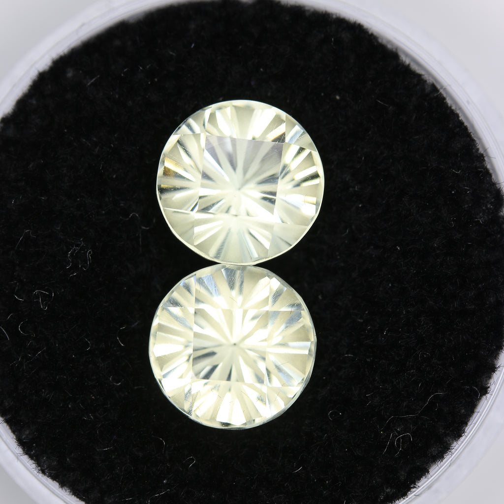 4.2ct Prasiolite Pair - alternate view 3