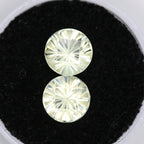 4.2ct Prasiolite Pair - alternate view 3