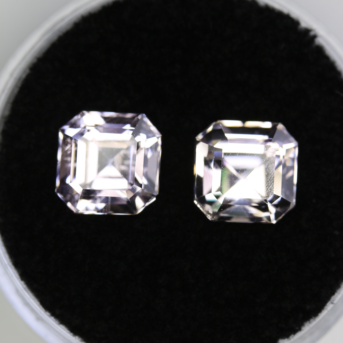 4.39ct Kunzite Pair