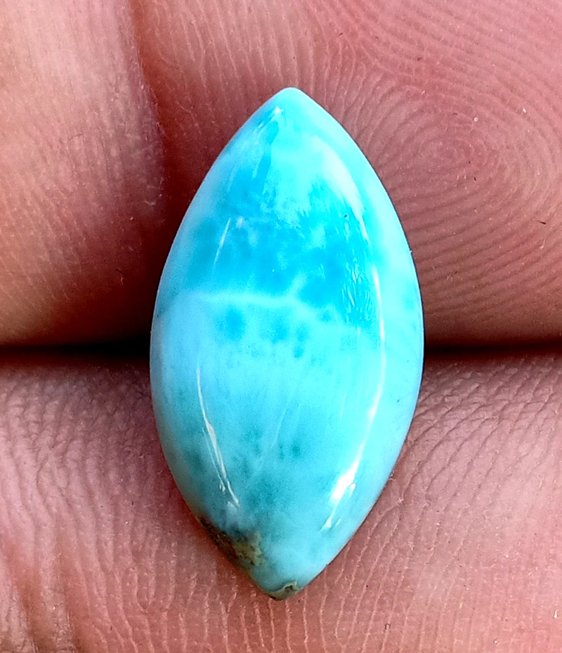 4.5ct Larimar Cabochon - alternate view 3