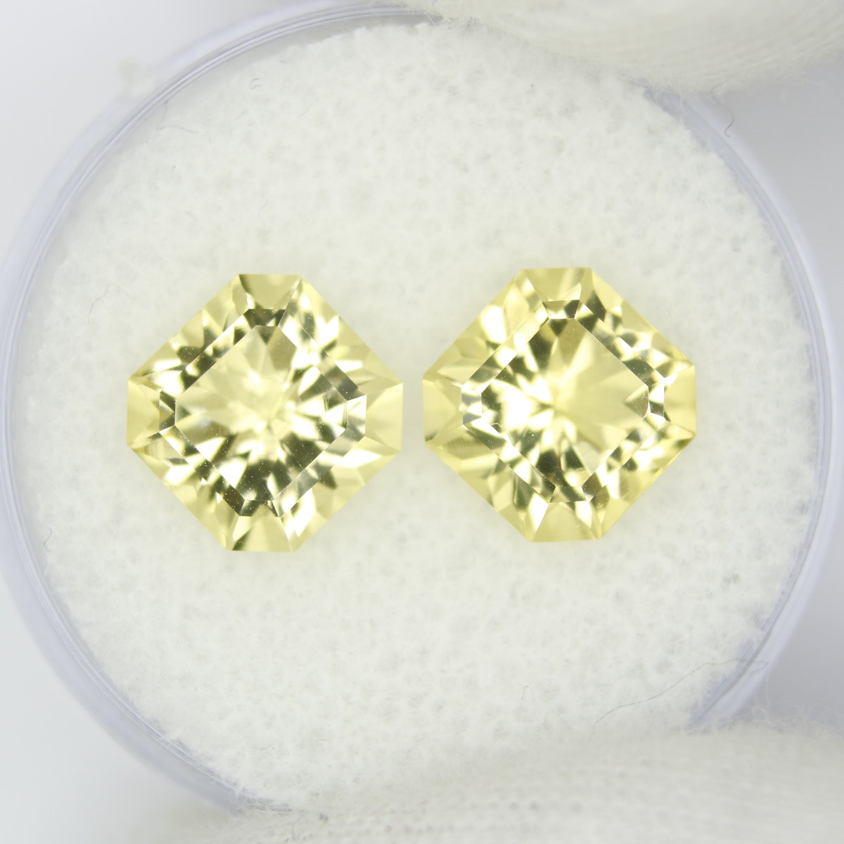 4.76ct Citrine Pair
