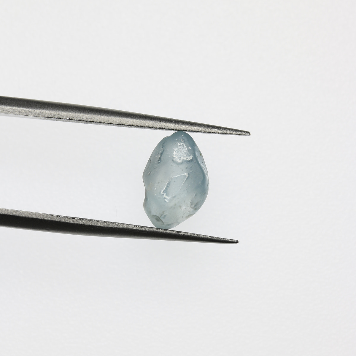 4.94ct Blue Zircon Facet Rough - alternate view 2