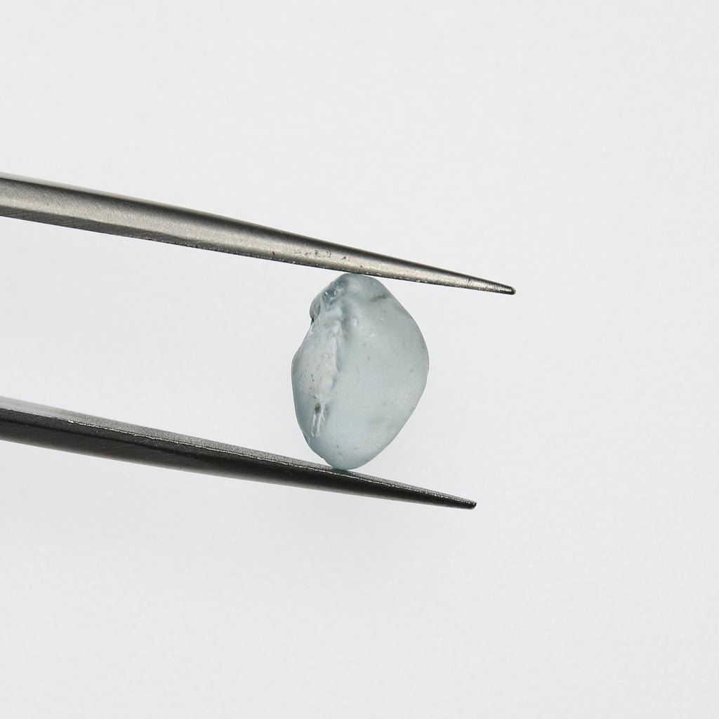 4.94ct Blue Zircon Facet Rough
