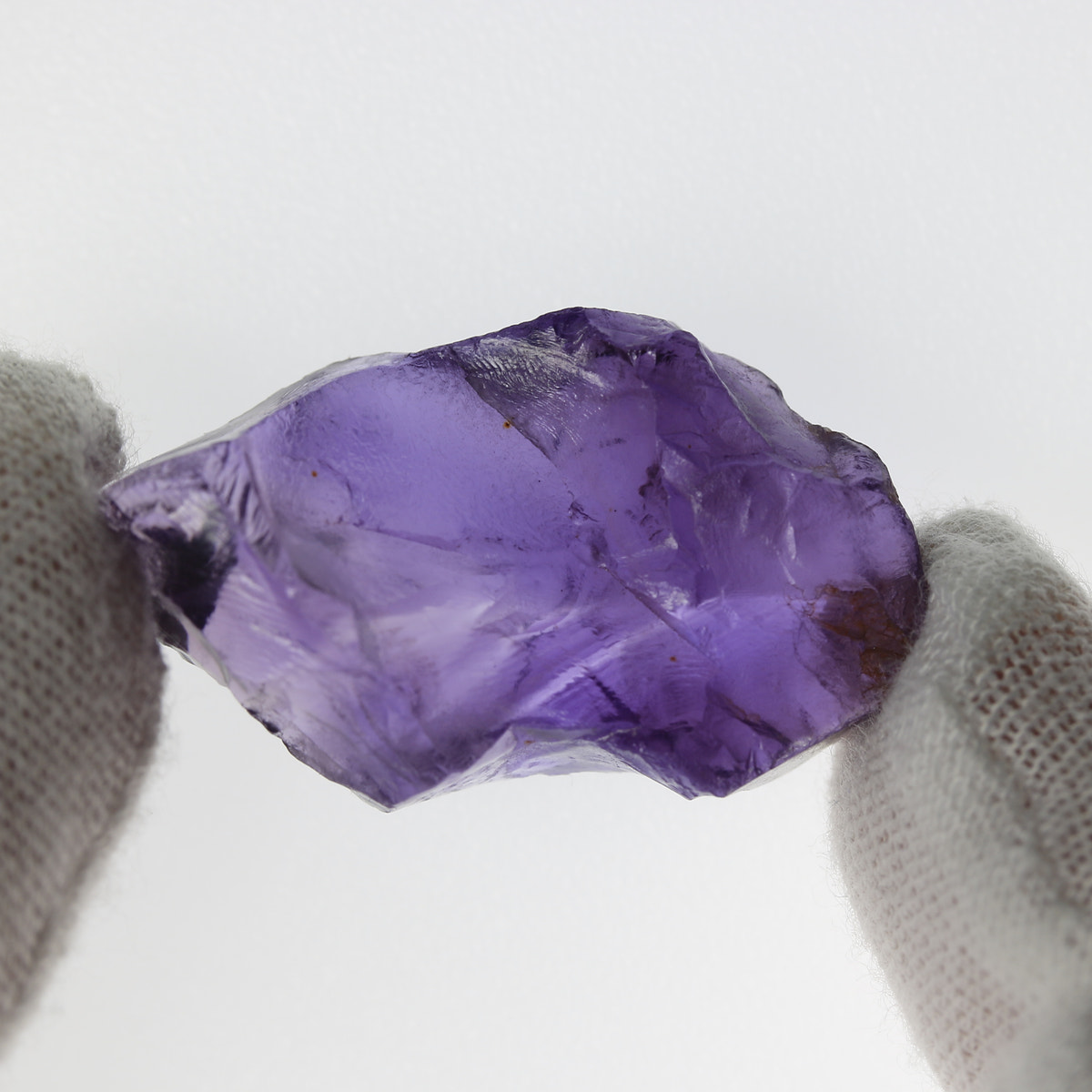 48.8ct Amethyst Facet Rough - alternate view 2