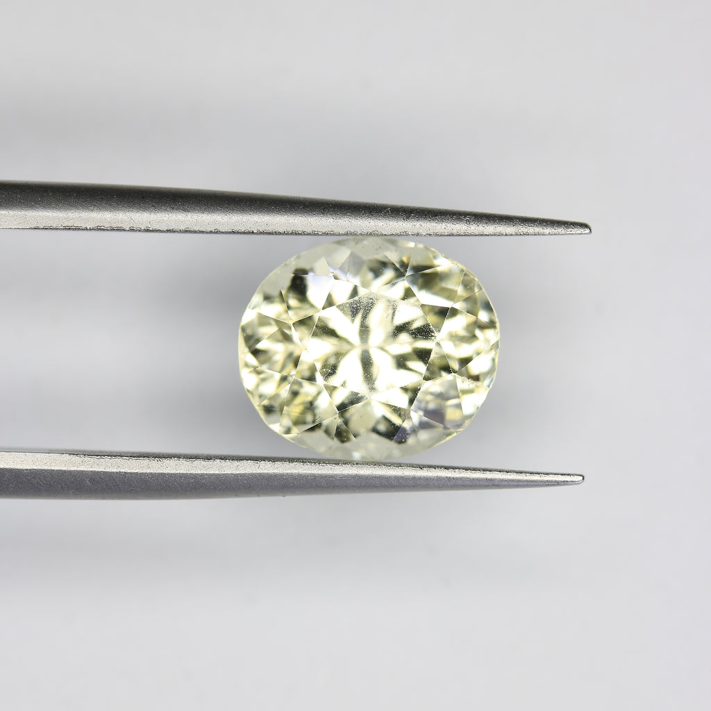 5.21ct Kunzite Yellow (Spodumene)
