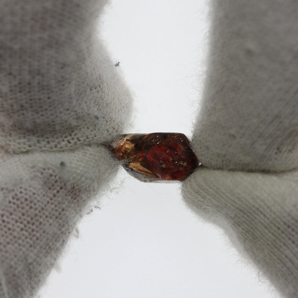 5.62ct Red Zircon Facet Rough