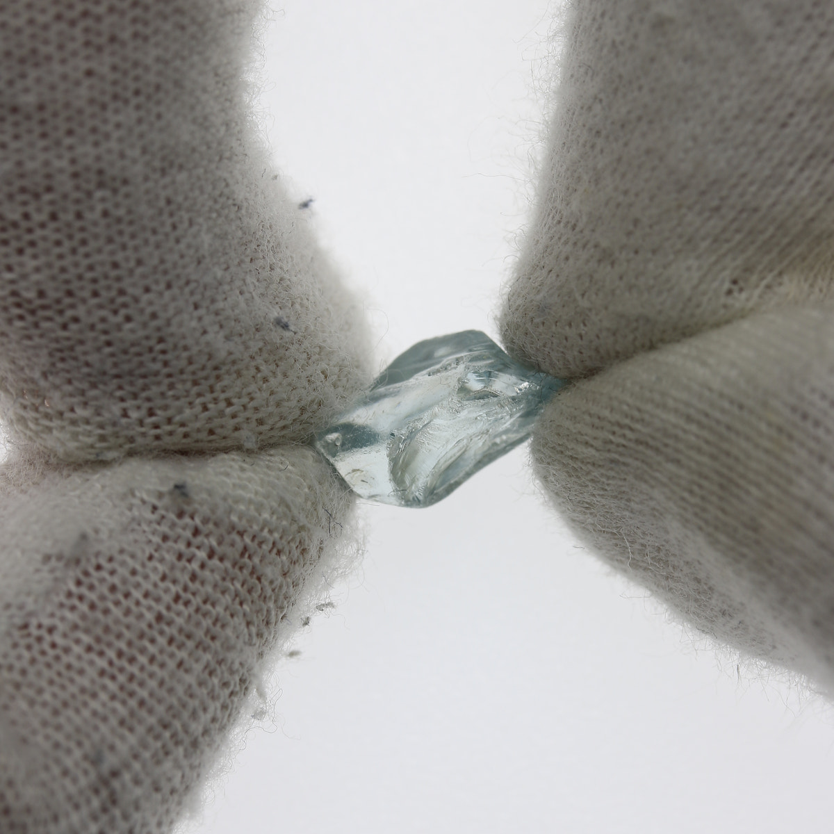 5.65ct Blue Zircon Facet Rough - alternate view 2