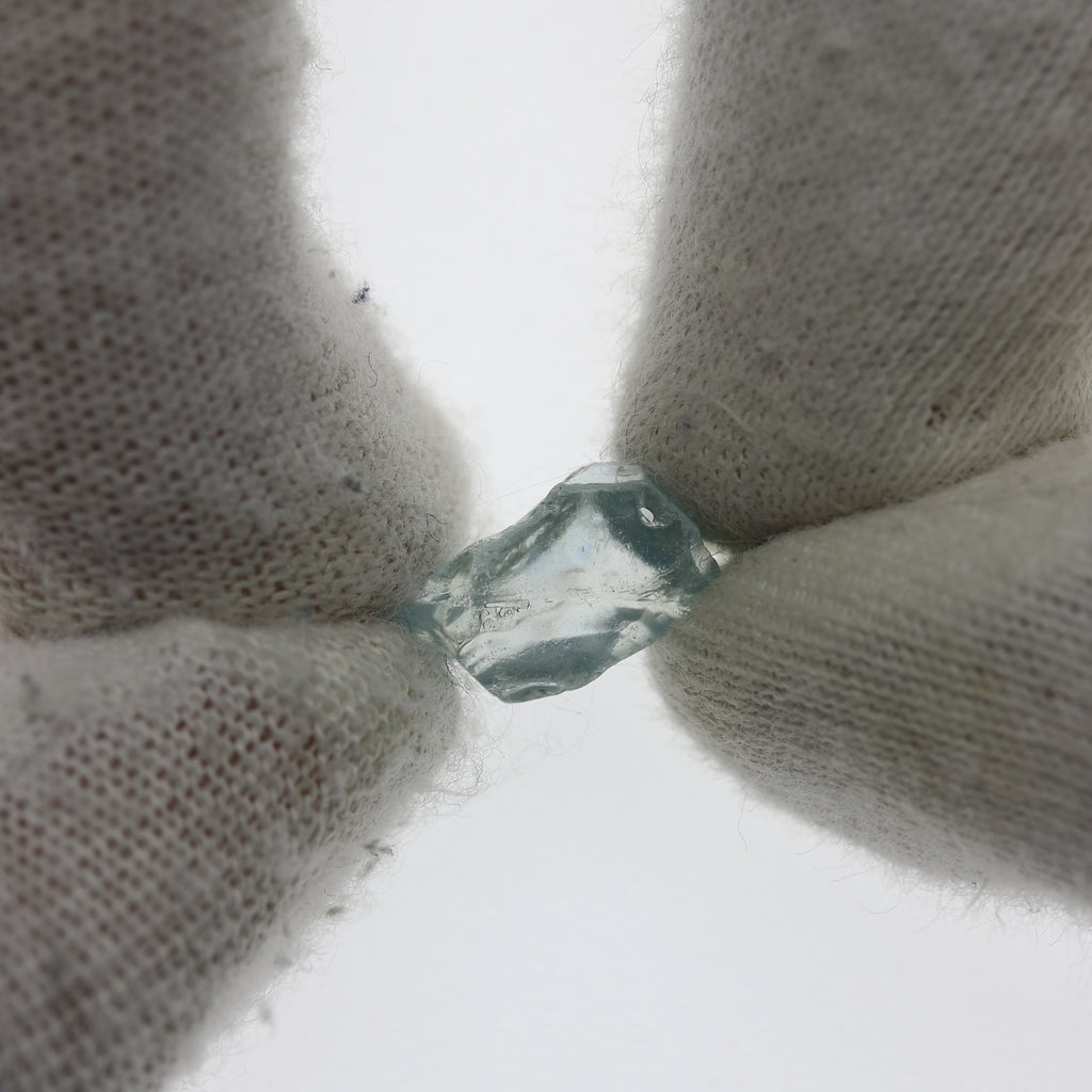 5.65ct Blue Zircon Facet Rough
