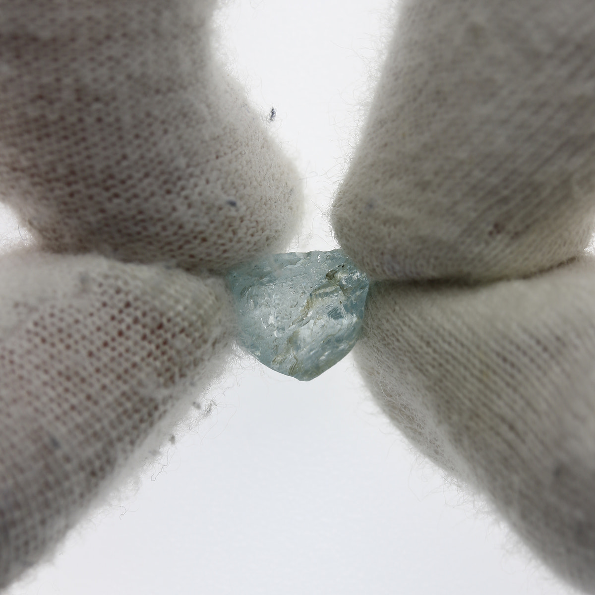 5.92ct Blue Zircon Facet Rough - alternate view 2
