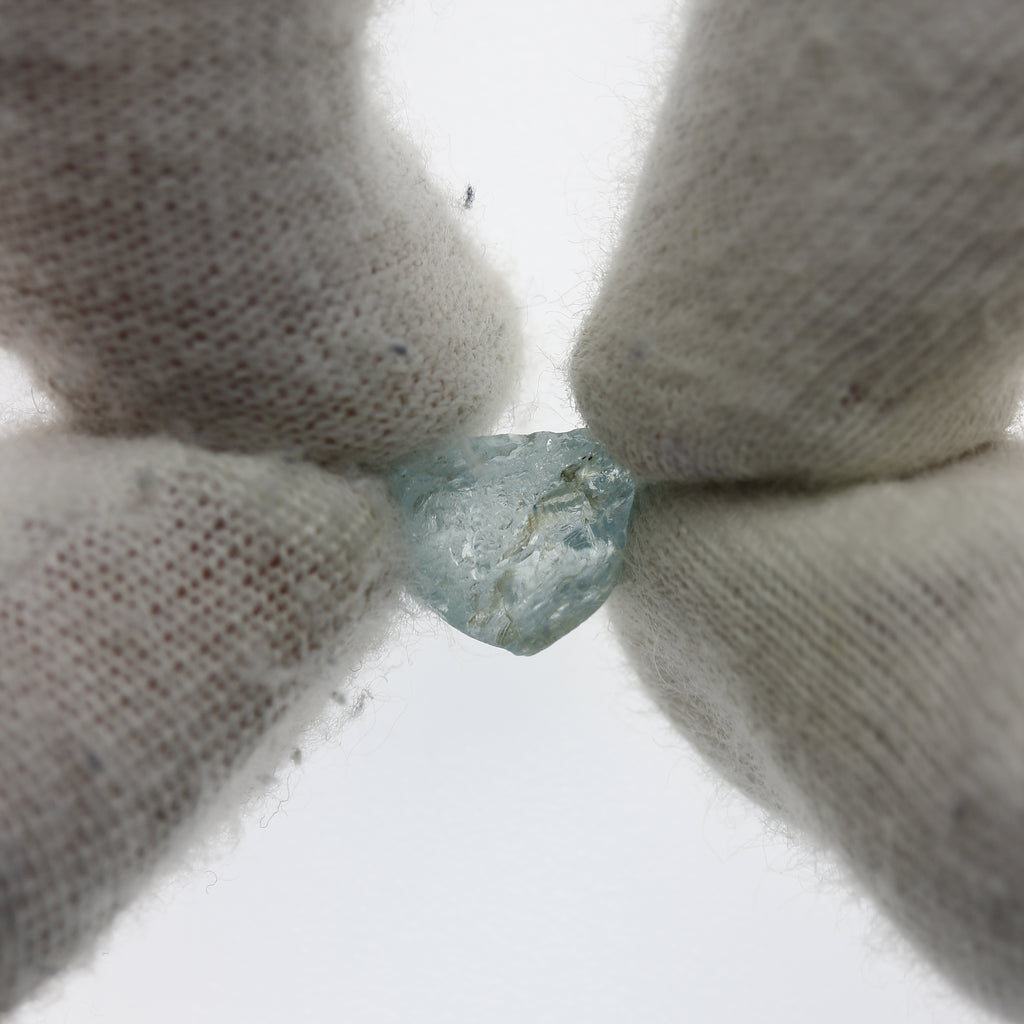 5.92ct Blue Zircon Facet Rough - alternate view 2