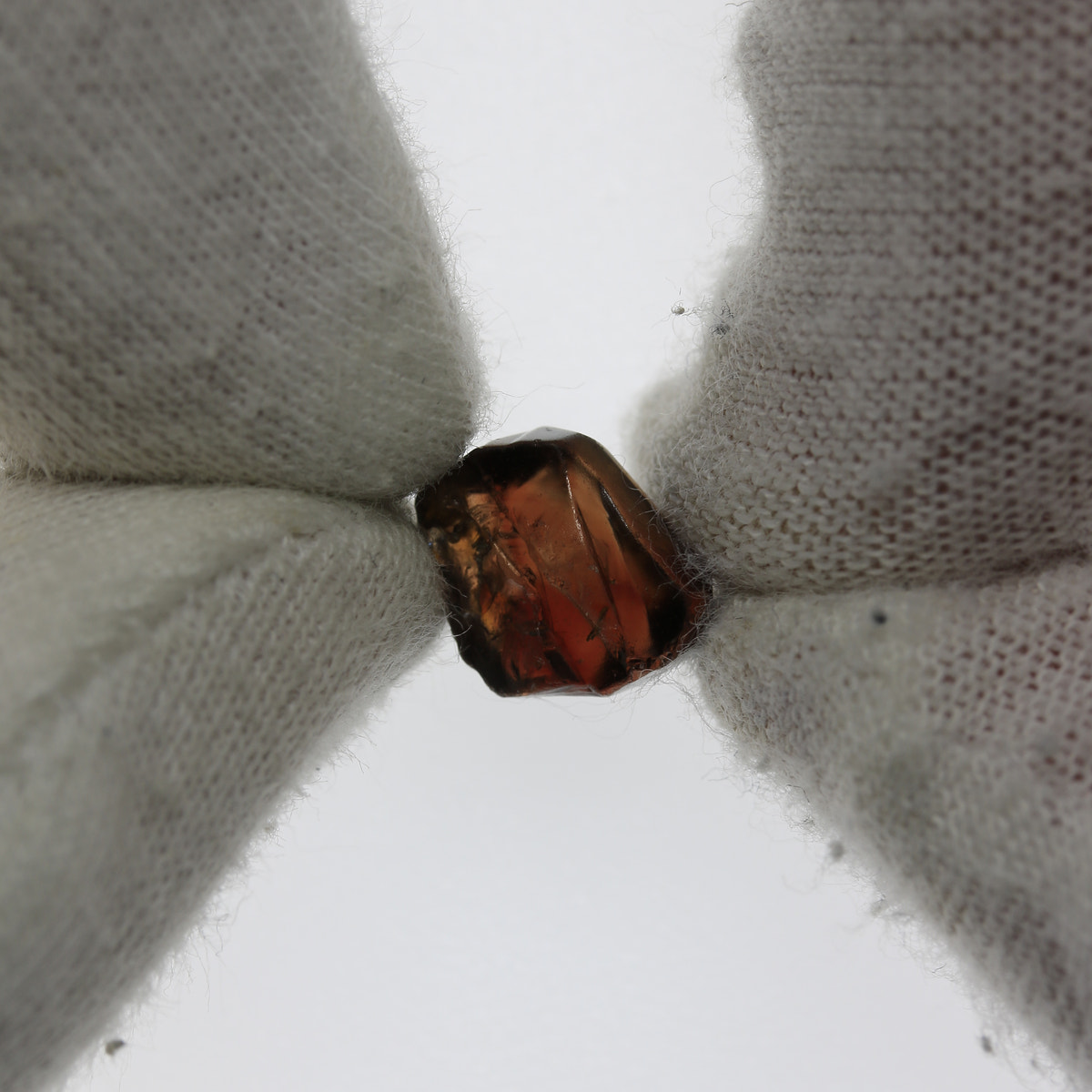 5.92ct Red Zircon Facet Rough