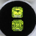 5.95ct Peridot 2 off Pair