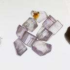 50ct Kunzite Facet Rough Parcel - alternate view 2