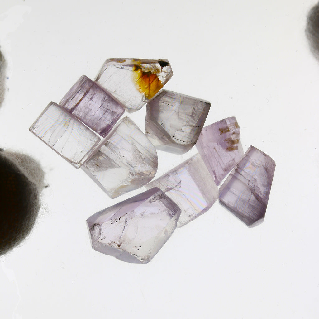 50ct Kunzite Facet Rough Parcel