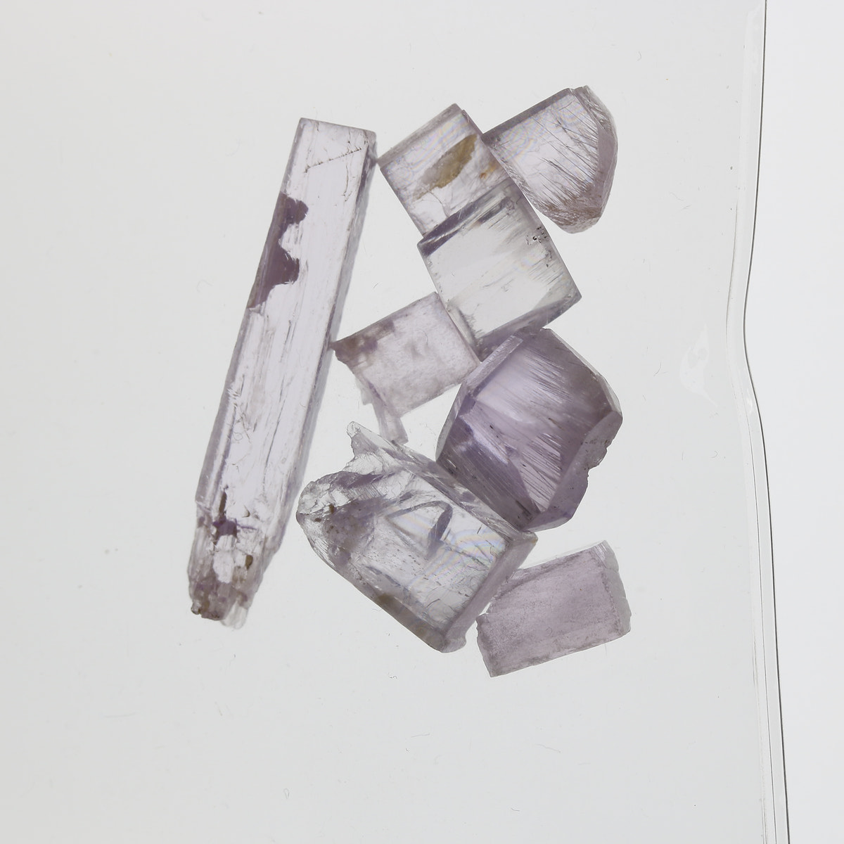 51ct Kunzite Facet Rough Parcel - alternate view 2