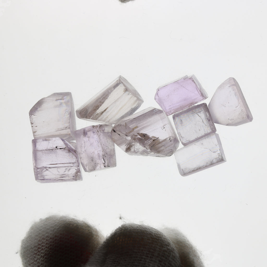 52ct Kunzite Facet Rough Parcel - alternate view 2
