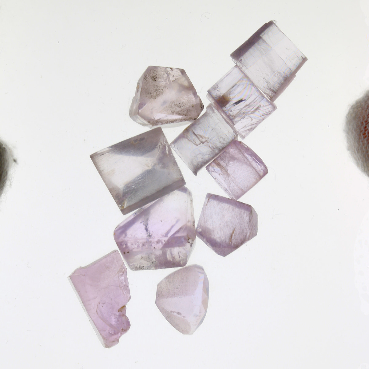 52ct Kunzite Facet Rough Parcel