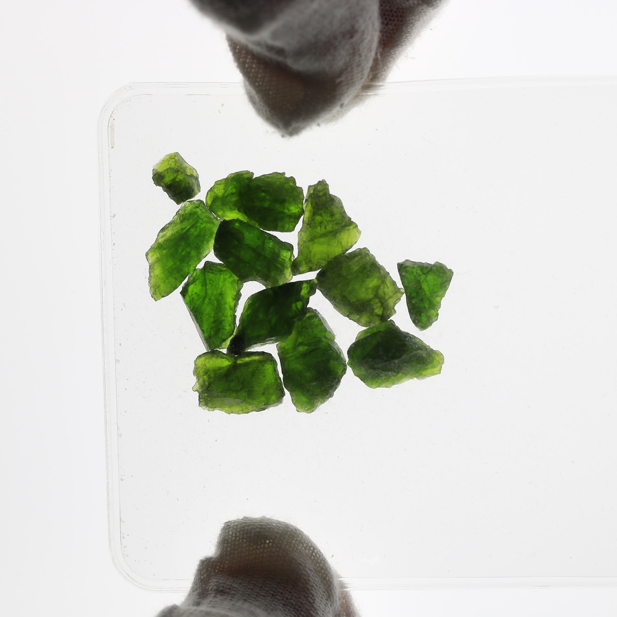 5ct Chrome Diopside Facet Rough Parcel