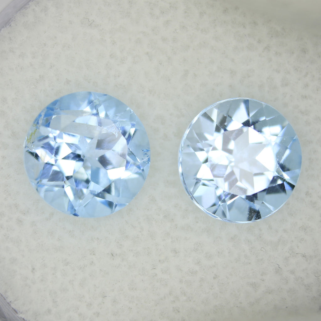 5ct Topaz Sky blue Pair - alternate view 3