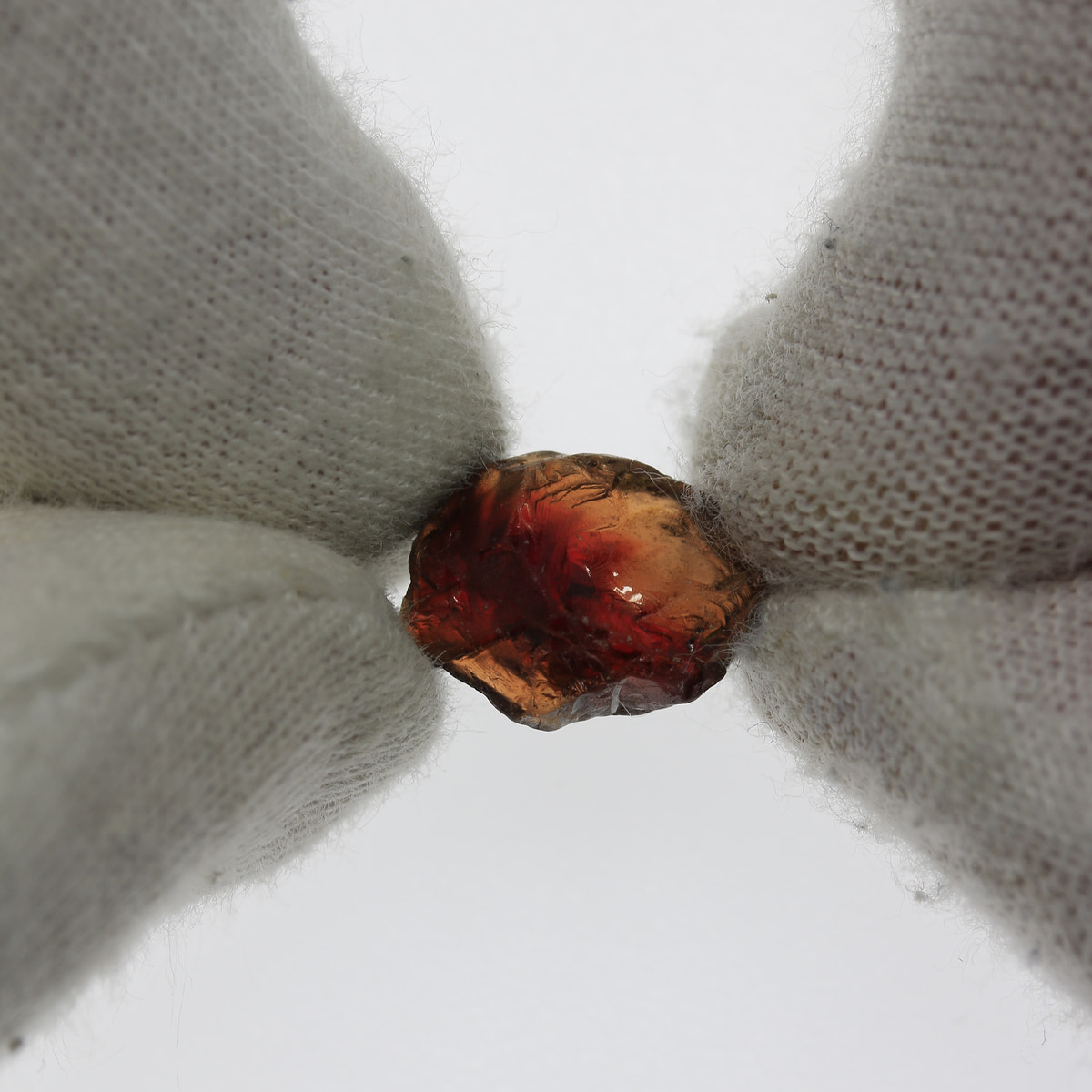 6.09ct Red Zircon Facet Rough