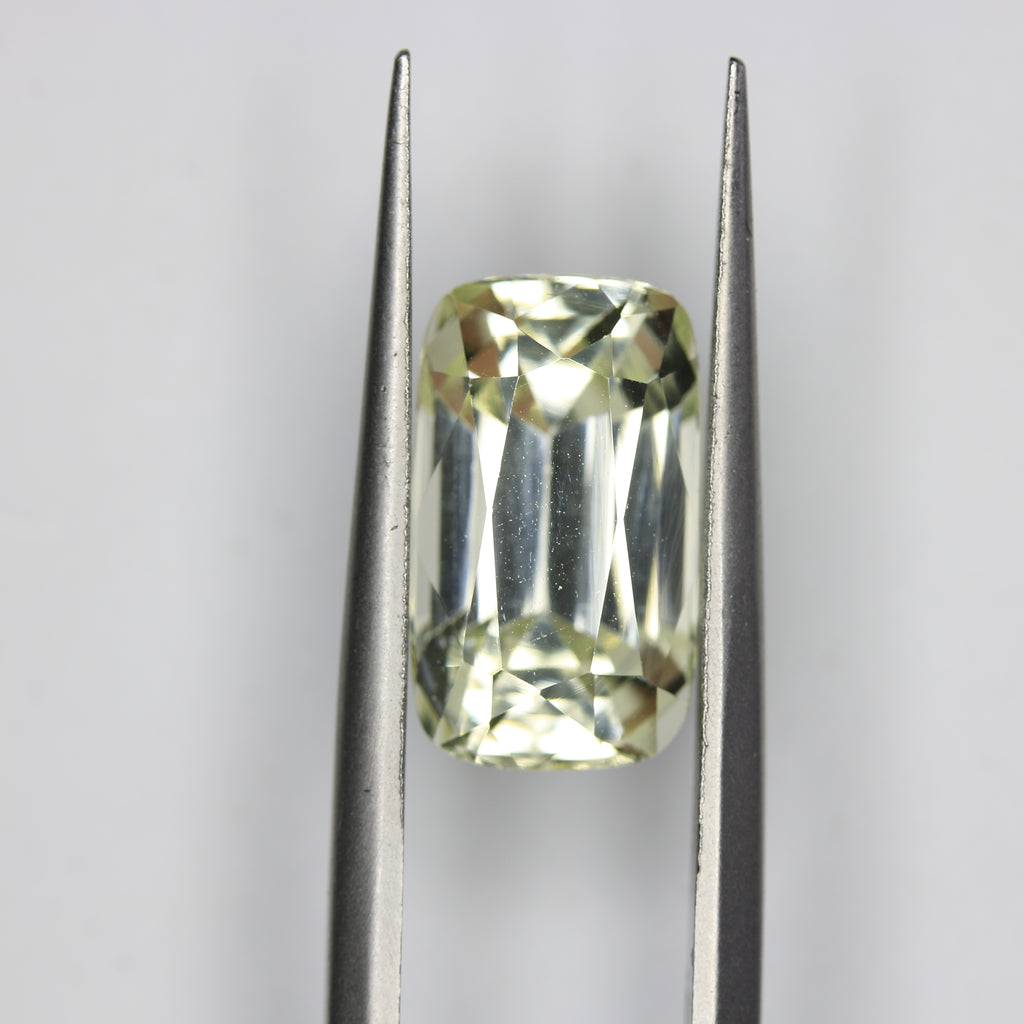 6.29ct Kunzite Green (Hiddenite) - alternate view 2