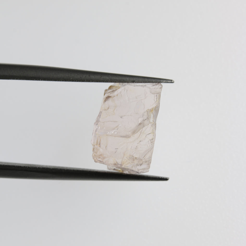 6.33ct Morganite Facet Rough - alternate view 2