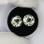 6.9ct Prasiolite Pair - alternate view 2