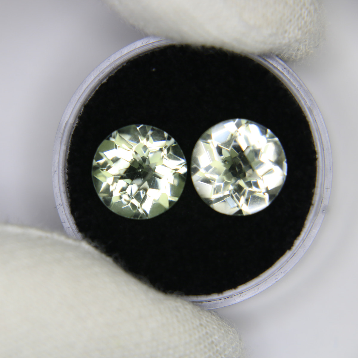 6.9ct Prasiolite Pair - alternate view 3