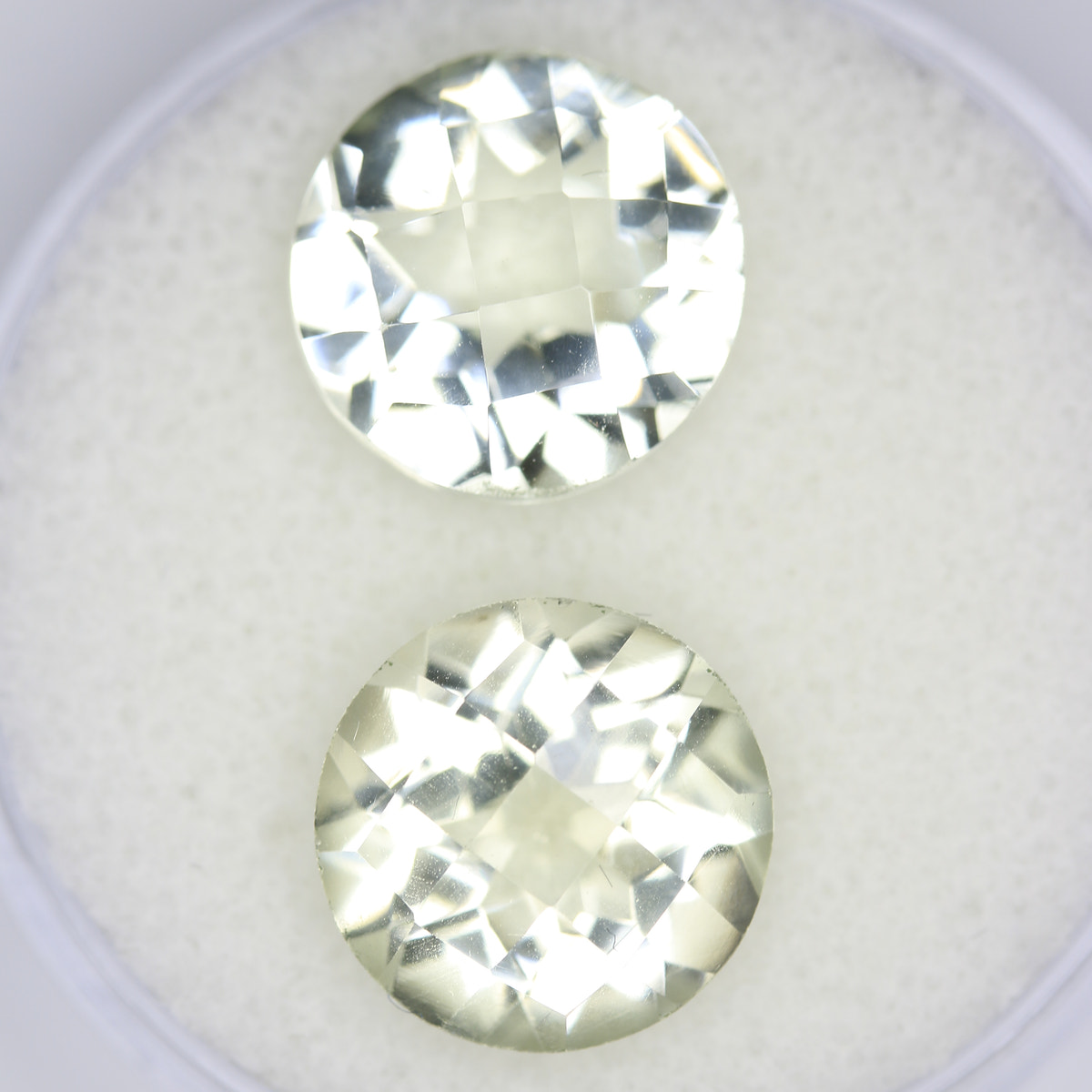 7.13ct Prasiolite Pair