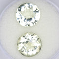 7.13ct Prasiolite Pair